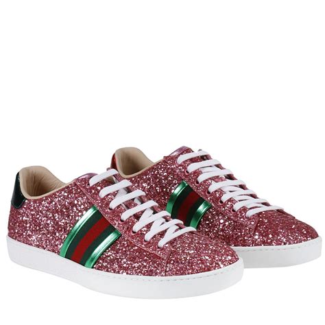 women pink gucci shoes|pink gucci sneakers for women.